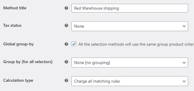 fish and ships shipping method title