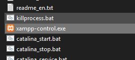 xampp control