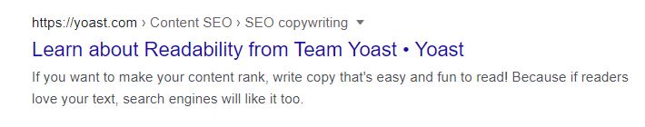 dot as serp title separator yoast