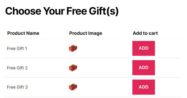 free gift cart images