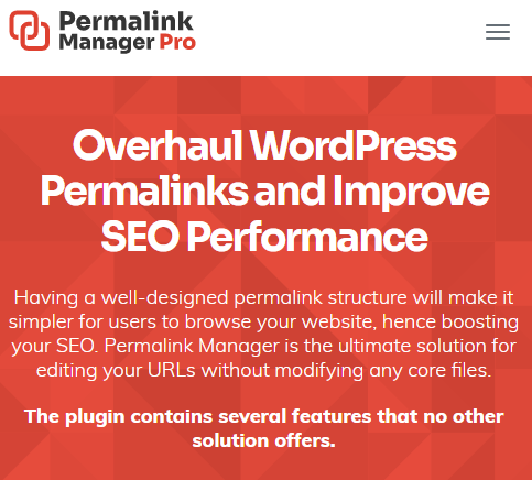 permalinks manager pro plugin